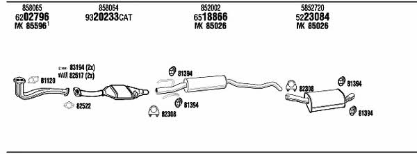 Buy Walker OP30168 at a low price in United Arab Emirates!