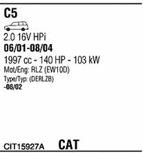 CIT15927A Walker Exhaust system