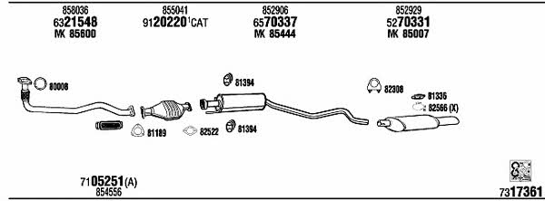 Buy Walker OP45019 at a low price in United Arab Emirates!