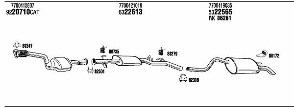 Buy Walker REH09043AA at a low price in United Arab Emirates!