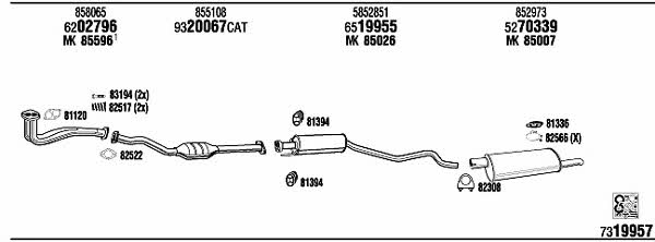 Buy Walker OP45166 at a low price in United Arab Emirates!
