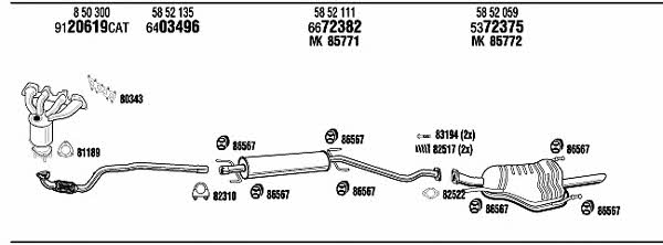 Buy Walker OP45343 at a low price in United Arab Emirates!