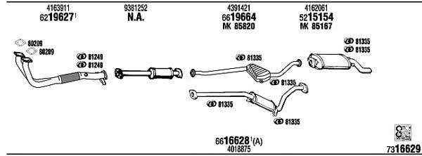 Buy Walker SA30182 at a low price in United Arab Emirates!