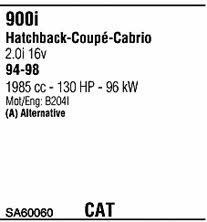 SA60060 Walker Exhaust system