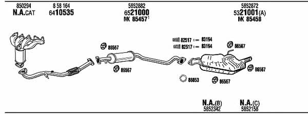 Buy Walker OPH05118BB at a low price in United Arab Emirates!