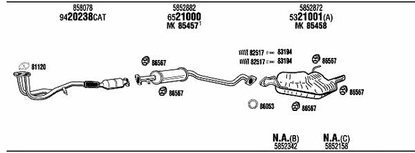 Buy Walker OPH05166AB at a low price in United Arab Emirates!