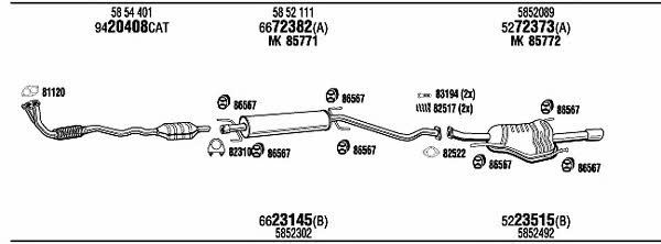 Buy Walker OPH12319 at a low price in United Arab Emirates!