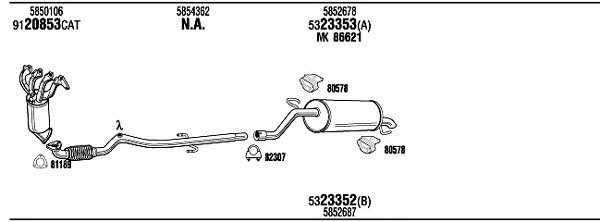 Buy Walker OPH19723 at a low price in United Arab Emirates!