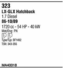  MA40018 Exhaust system MA40018