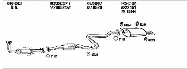 Buy Walker MAH10261 at a low price in United Arab Emirates!