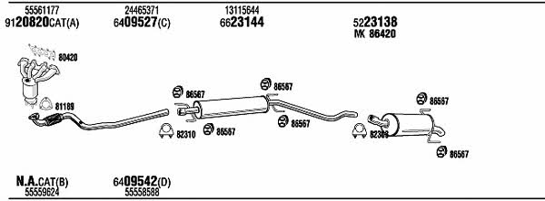 Buy Walker VHT19122 at a low price in United Arab Emirates!