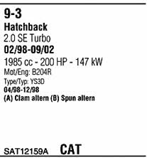 Walker SAT12159A Exhaust system SAT12159A SAT12159A Walker Exhaust system