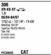 Walker PE30635 Exhaust system PE30635 PE30635 Walker Exhaust system