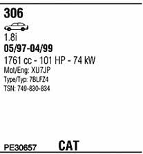 Walker PE30657 Exhaust system PE30657 PE30657 Walker Exhaust system