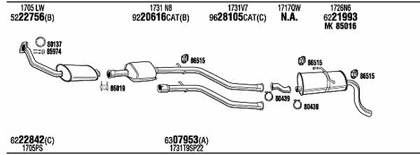 Buy Walker PEH14434CA at a low price in United Arab Emirates!