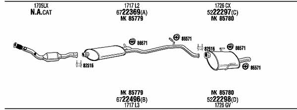 Buy Walker PEH15559A at a low price in United Arab Emirates!