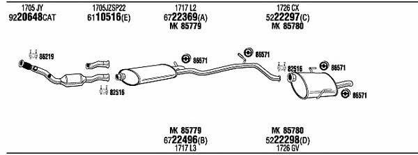 Buy Walker PEH15559C at a low price in United Arab Emirates!
