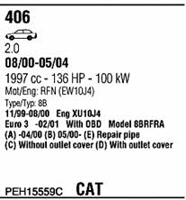 PEH15559C Walker Exhaust system