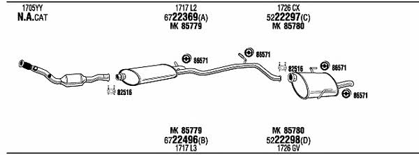 Buy Walker PEH15559D at a low price in United Arab Emirates!