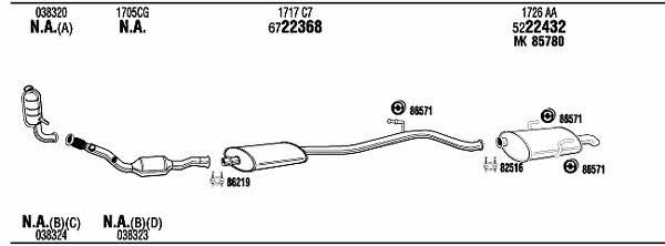 Buy Walker PEH16288A at a low price in United Arab Emirates!