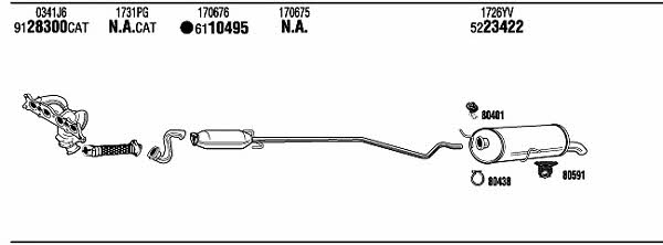Buy Walker PEH30847 at a low price in United Arab Emirates!
