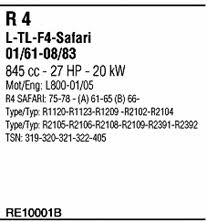 Walker RE10001B Exhaust system RE10001B RE10001B Walker Exhaust system