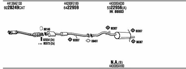 Buy Walker SUH16998 at a low price in United Arab Emirates!