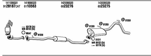 Buy Walker SUH17657 at a low price in United Arab Emirates!