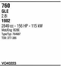 VO40223 Walker Exhaust system