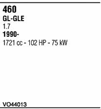  VO44013 Exhaust system VO44013