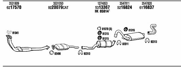Buy Walker VO74073 at a low price in United Arab Emirates!