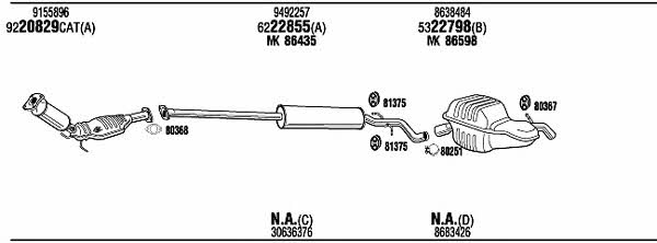 Buy Walker VOH11066A at a low price in United Arab Emirates!