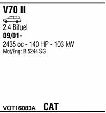 VOT16083A Walker Exhaust system