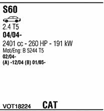 VOT18224 Walker Exhaust system