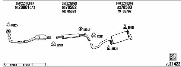 Buy Walker VW20320 at a low price in United Arab Emirates!