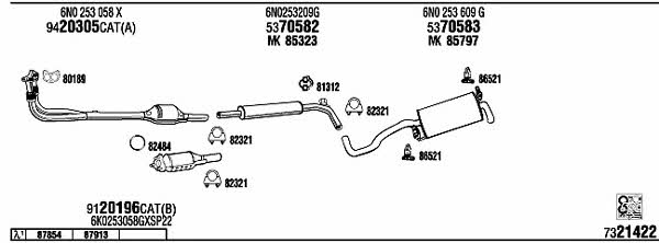 Buy Walker VW20321 at a low price in United Arab Emirates!
