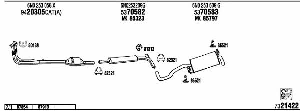 Buy Walker VW20325 at a low price in United Arab Emirates!