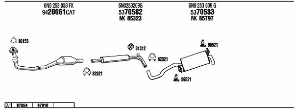 Buy Walker VW20326 at a low price in United Arab Emirates!