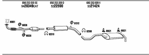 Buy Walker VW20331 at a low price in United Arab Emirates!