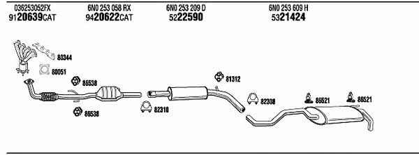 Buy Walker VW20332 at a low price in United Arab Emirates!