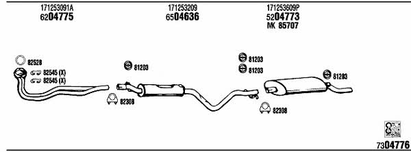 Buy Walker VW20412 at a low price in United Arab Emirates!