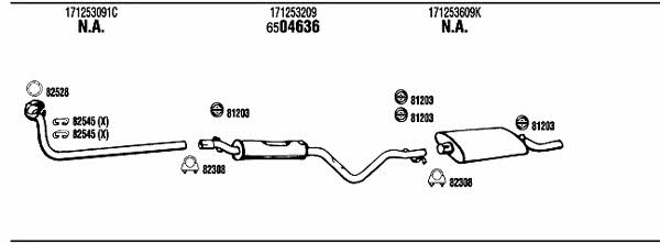 Buy Walker VW20416 at a low price in United Arab Emirates!