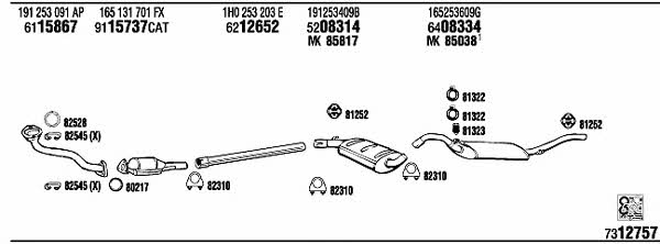 Buy Walker VW20453 at a low price in United Arab Emirates!