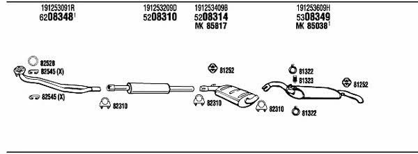 Buy Walker VW20454 at a low price in United Arab Emirates!