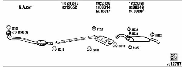 Buy Walker VW20455 at a low price in United Arab Emirates!