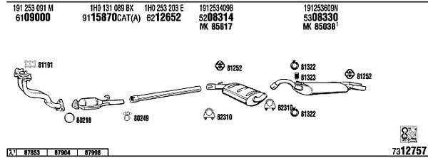 Buy Walker VW20472 at a low price in United Arab Emirates!