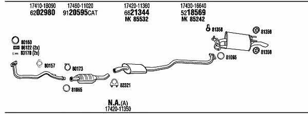 Buy Walker TO51135 at a low price in United Arab Emirates!