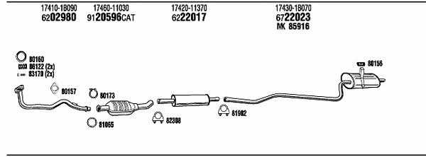 Buy Walker TO51149 at a low price in United Arab Emirates!