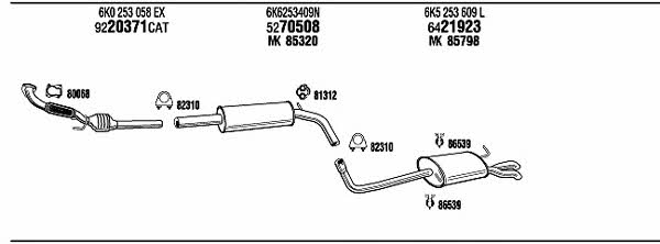 Buy Walker VW20566 at a low price in United Arab Emirates!