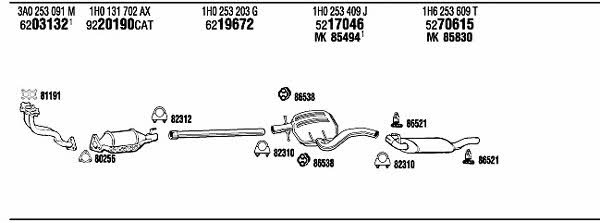 Buy Walker VW20569 at a low price in United Arab Emirates!